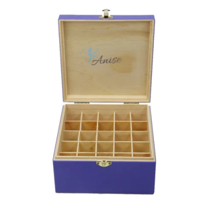 Luxury Wholesale Custom Essential Oil Gift Packaging Bottle Boxes Wooden