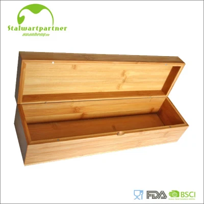 Eco-Friendly Disposable Biodegradable Bamboo or Wooden Wine Box