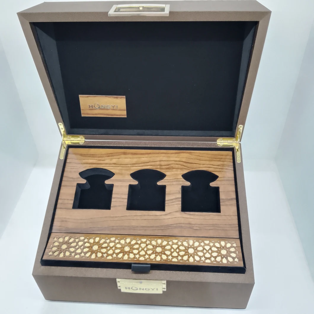Newly Beautifully Handcrafted Rich Mahogany Wooden Compartment Boxes, Wooden Tea Gift Box, Storage Box Manufacturer and Wholesaler