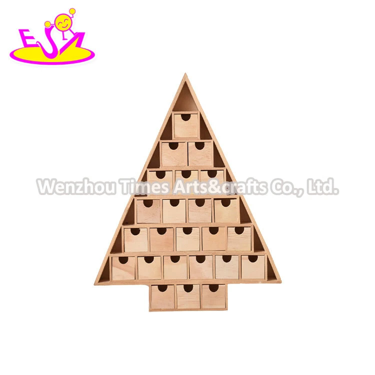 Custom Chocolate Gift Box Wooden Christmas Advent Calendar for Sale W02A433