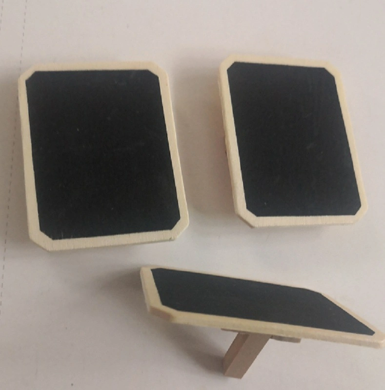 Meilun Art &amp; Craft Mini Clip Wooden Small Blackboard for Wedding Table Decoration