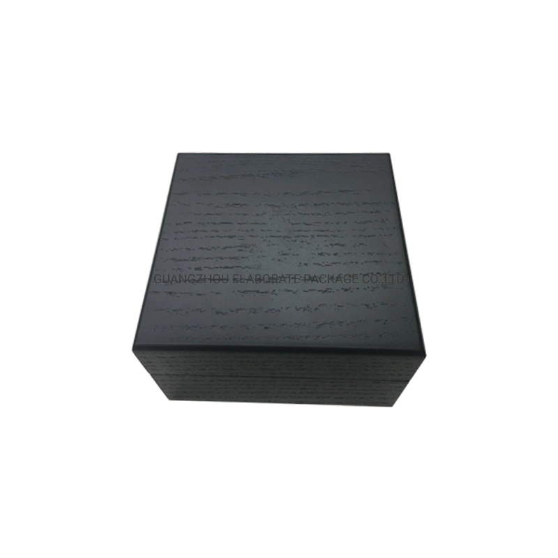 2023 China Supplier Customized Luxury Veneer Wooden Packing Watch Case Gift Box with Pillow