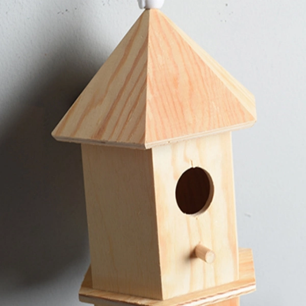 64pcreative Outdoor Wooden Crafts Wooden Hanging Bird House