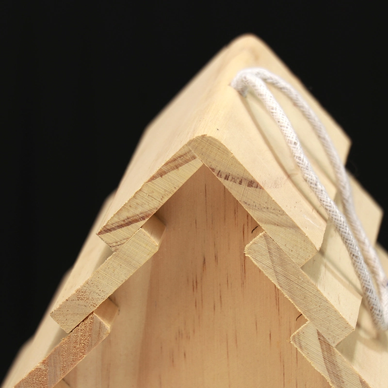 Customized Handmade Unfinished Wooden Bird House