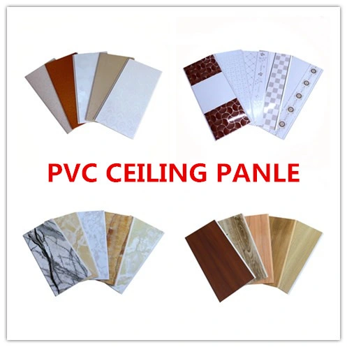 30mm New Design PVC Wall Panel Wooden PVC Ceiling Plastic Wall Panelling Interior Decoration
