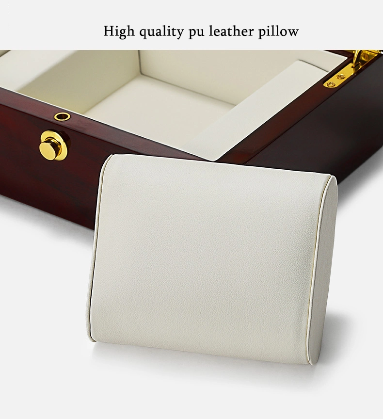 Luxury Custom Logo Storage Cases Display Wooden Veneer Watch Boxes Gift Packaging