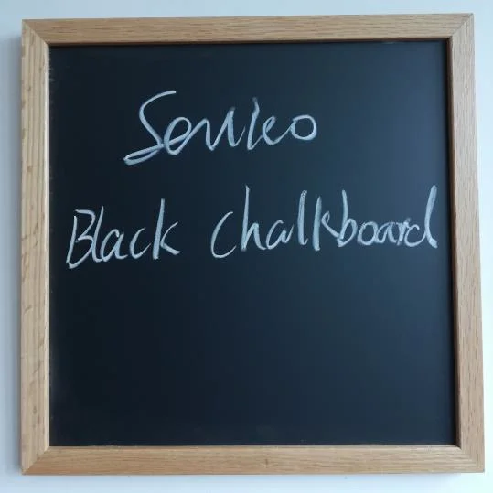 Home Used Small Message Black Chalkboard Blackboard in Wood Frame