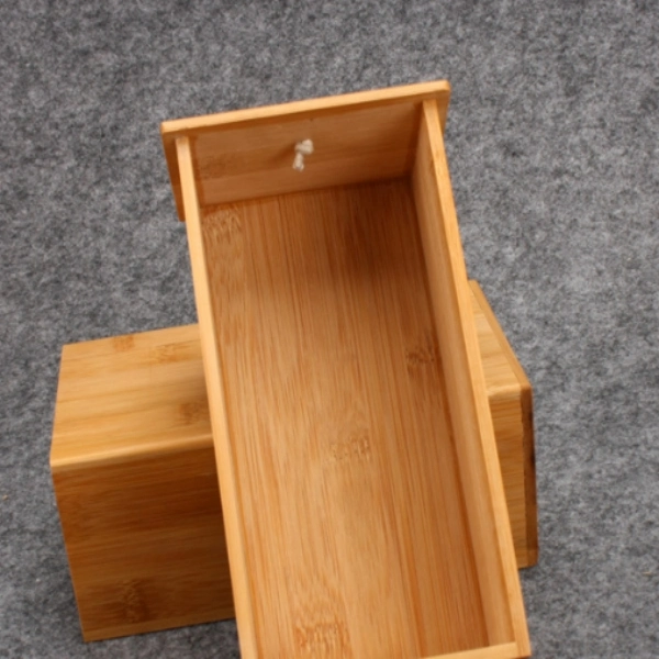74zwholesale Creative Pull-out Storage Box Wooden Tea Box