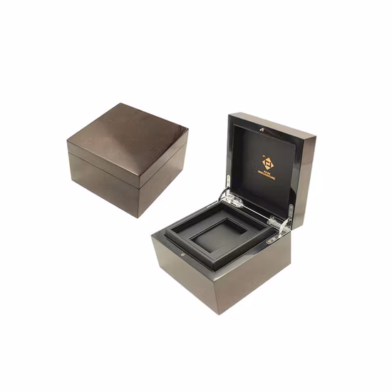 Printed Display Cosmetic Perfume Fragrance Jewelry Watch Packing Essential Oil Gift Packaging Wooden Wood MDF Box