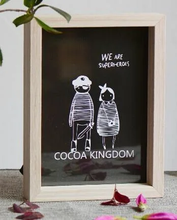 Wedding Party Cheaper Fashionable Mini Wood Chalkboard Blackboard